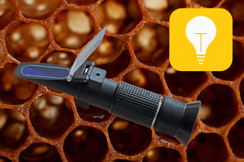 Tips for using a honey refractometer